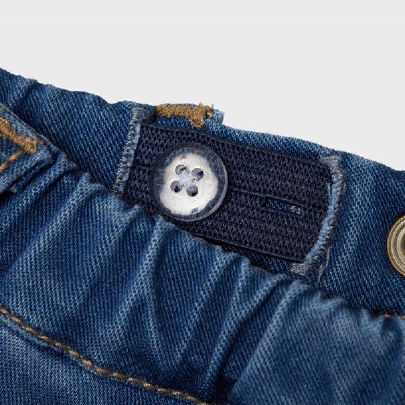 Βρεφικό Τζίν Παντελόνι Name it 13237010 Medium blue denim