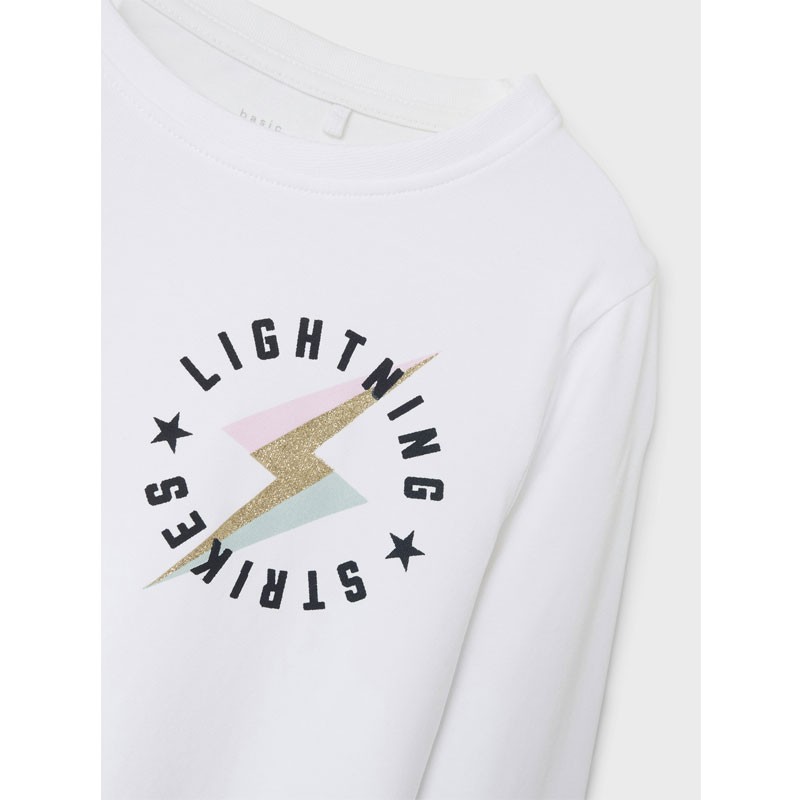 Μπλούζα Name it 13224952 Bright White