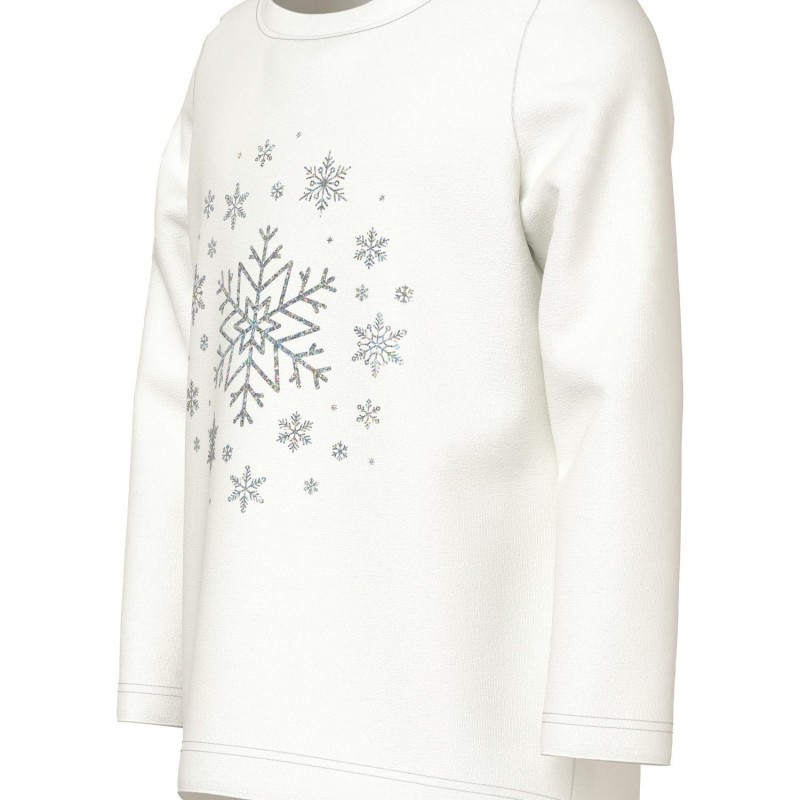 Παιδική Μπλούζα Name it 13235108 Snowflakes