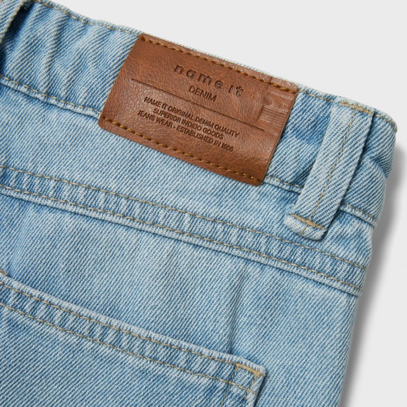 Παιδικό Παντελόνι Τζιν Name it 13211699 Light Blue Denim