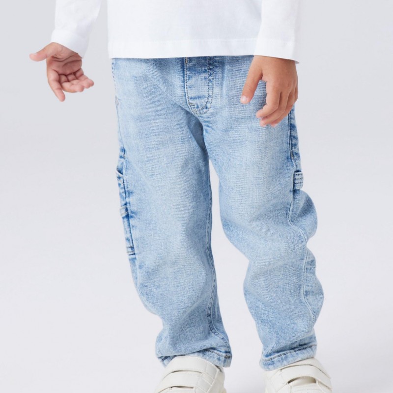 Παιδικό Τζιν παντελόνι Name it 13242725 Light Blue Denim