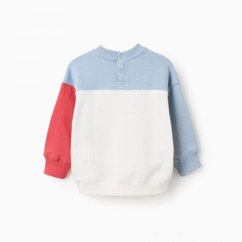 Βρεφικό Φούτερ Αγόρι Zippy 26010 Light Blue