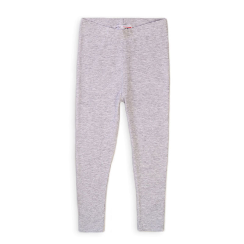 Light gray leggings made of cotton Minoti 6KLEG14