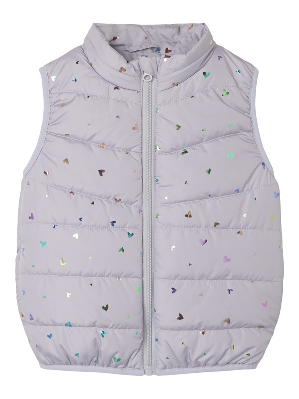 Αμάνικο μπουφάν Name it 13237539 Misty Lilac