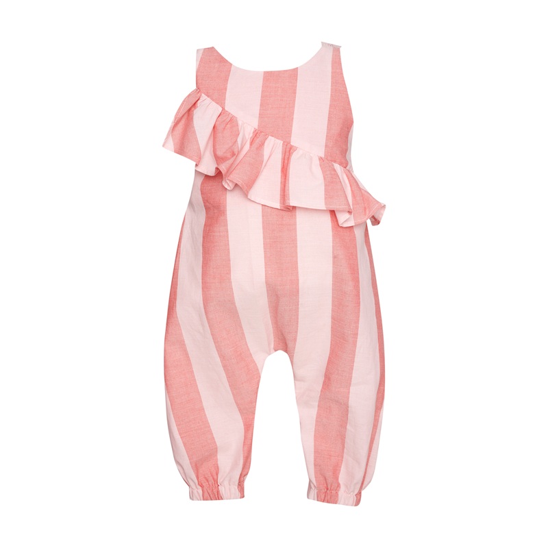 Ολόσωμη βρεφική φόρμα Strawberry Banana Striped Two in a castle Τ6165