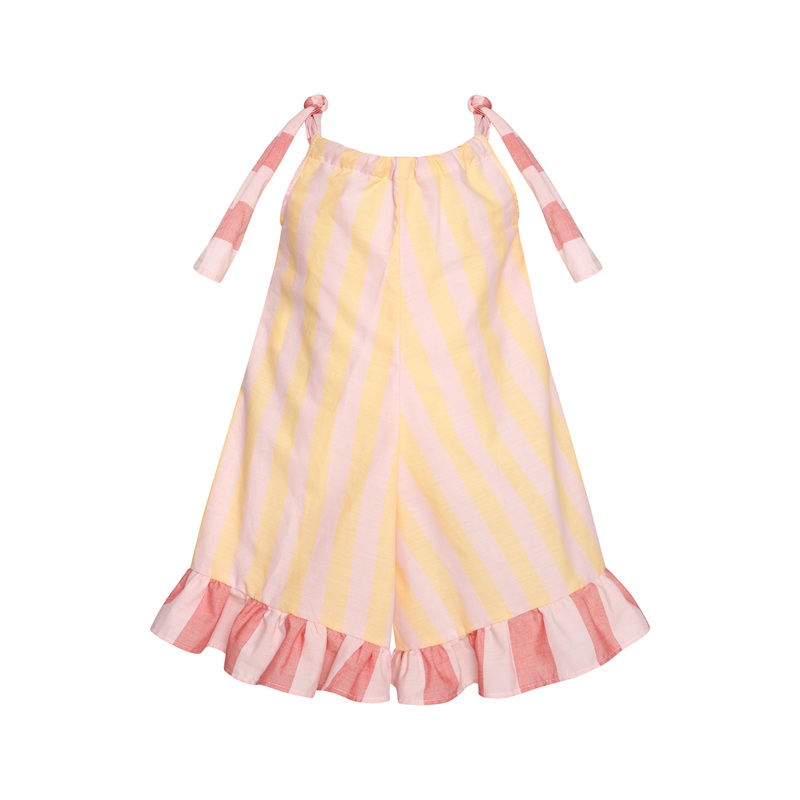 Playsuit Strawberry Banana Striped Two in a castle T6169