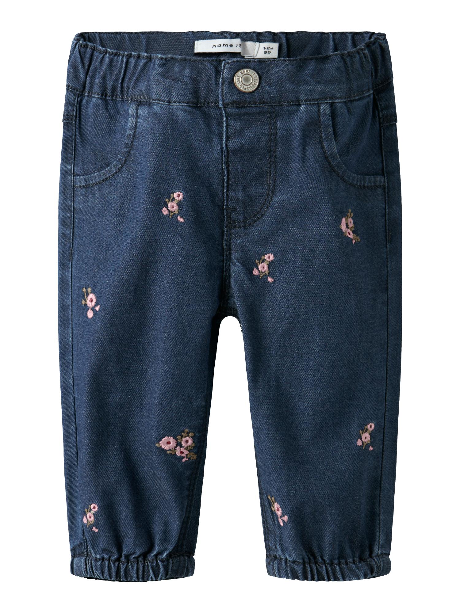 Βρεφικό Τζιν Παντελόνι Name it 13243778 Dark Blue Denim