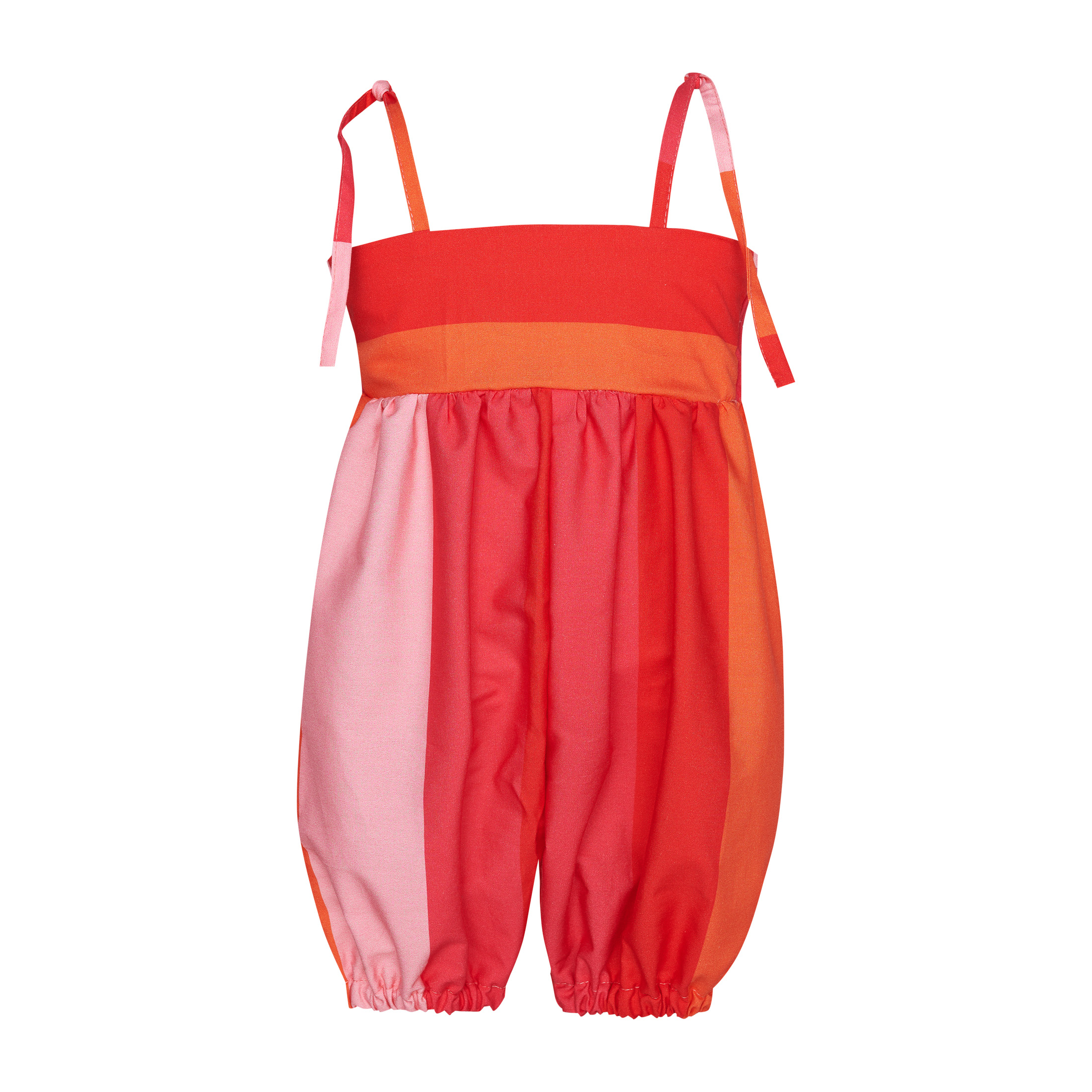 Βρεφική Ολόσωμη Φόρμα Scarlet Striped Jumpsuit Two in a castle T7066