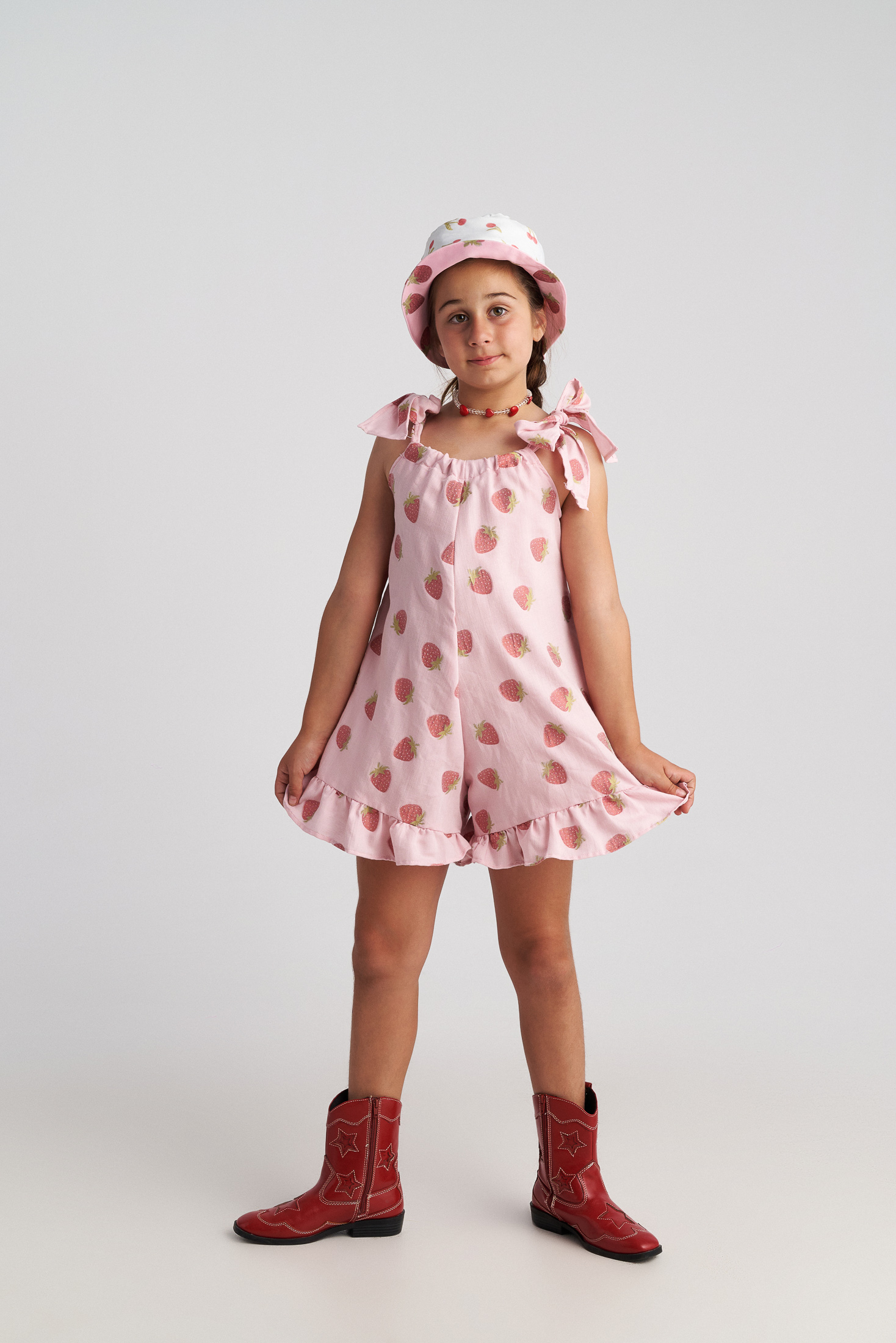 Παιδικό Ολόσωμο Σορτς Summer Tart Jumpsuit Two in a Castle T7082