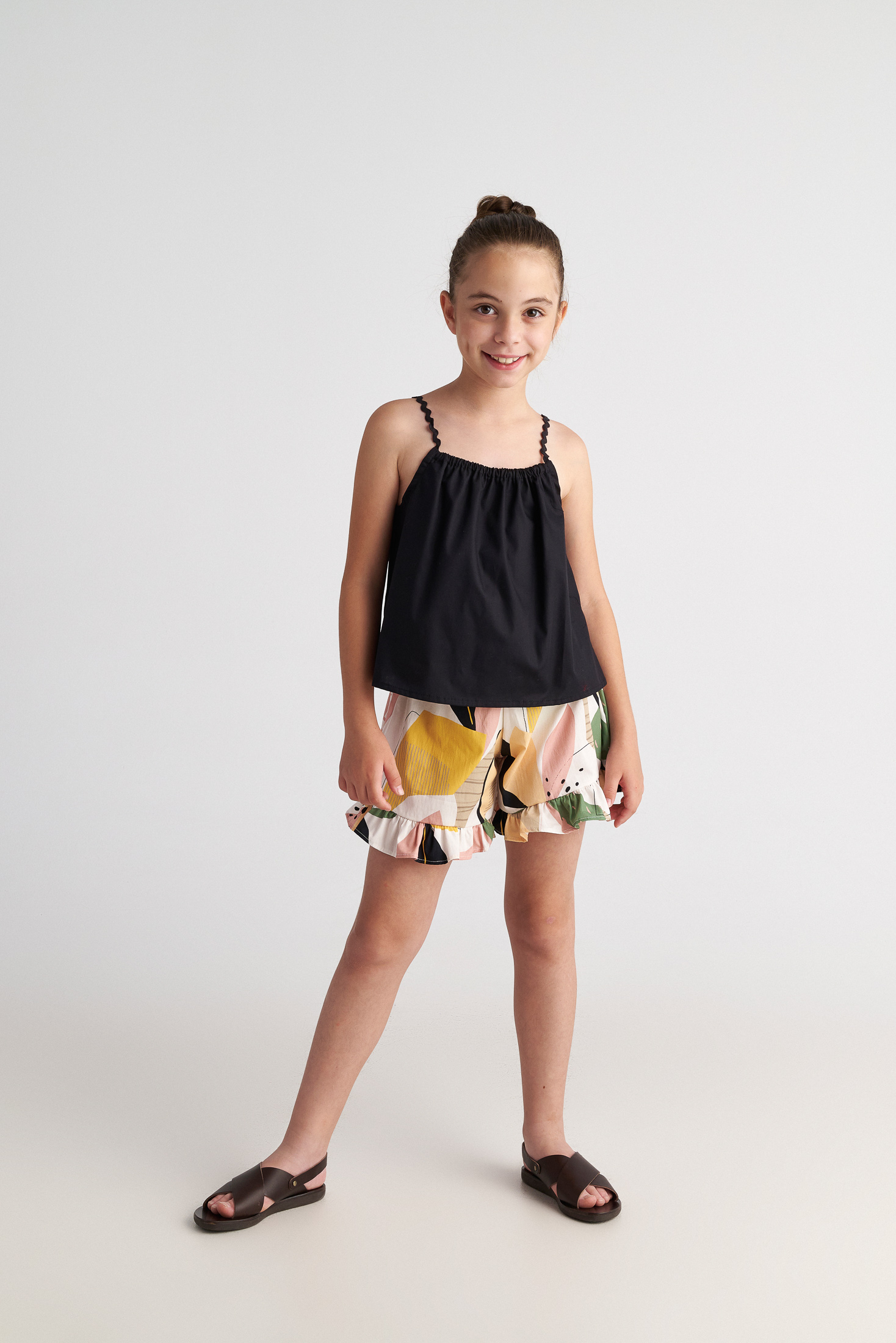 Παιδικό Σετ Abstract Set Top/Short 3 Layer Two in a castle T7231