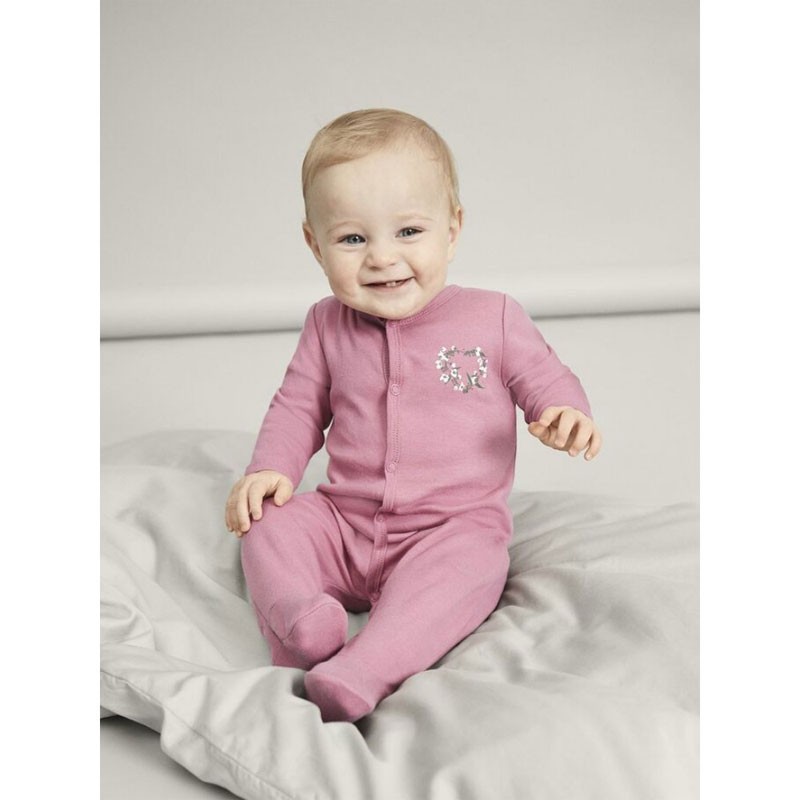 2 Pack Press Stud Nightsuit Name it 13173256 Heather Rose