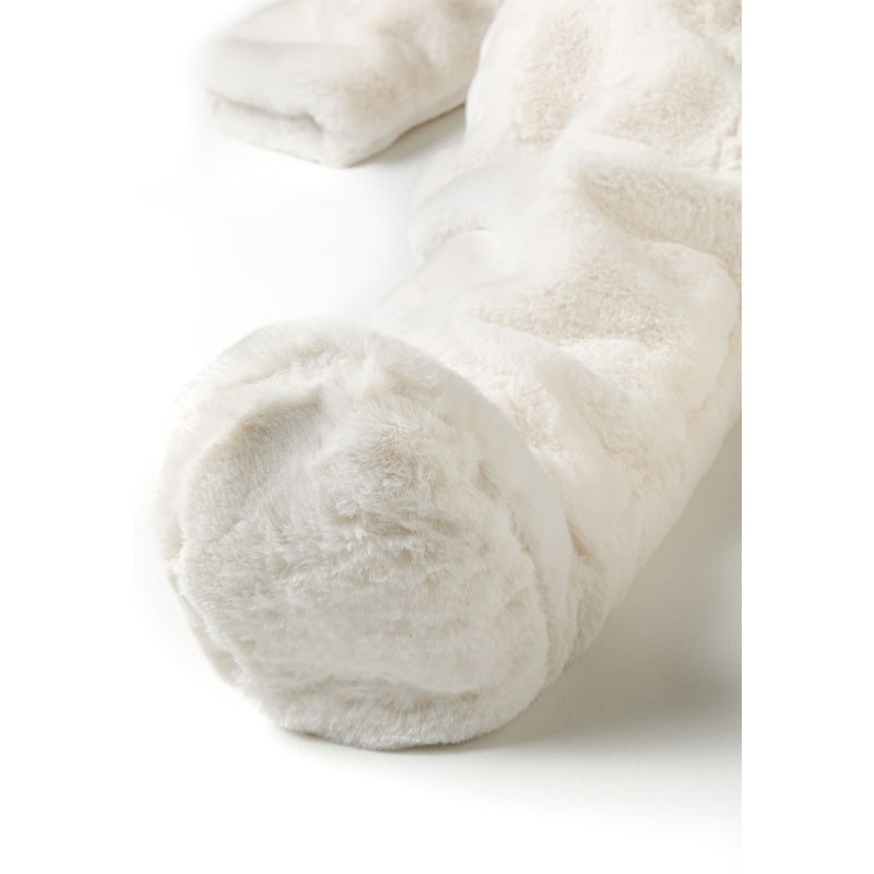Soft fur snowsuit unisex Minoti 21babyfur1