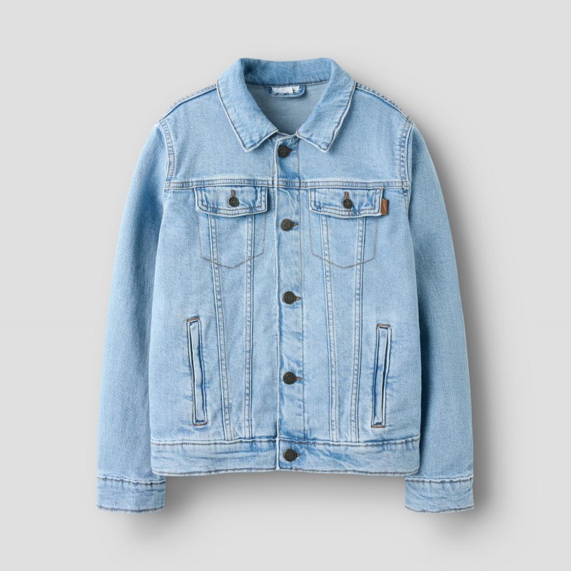Παιδικό Μπουφάν Τζιν Name it 13241461 Light Blue Denim
