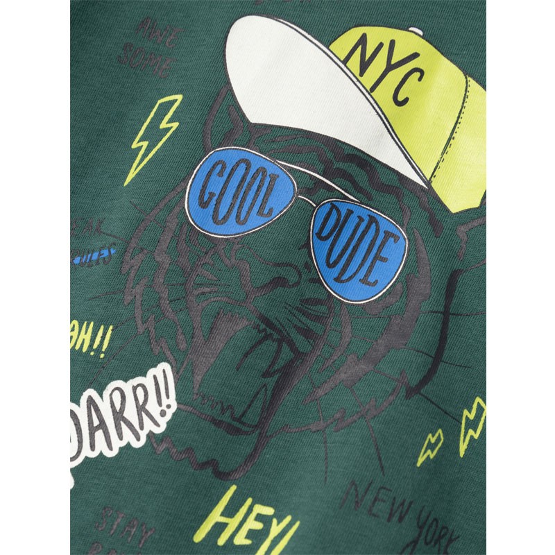 Tshirt Name it 13226080 Mallard Green