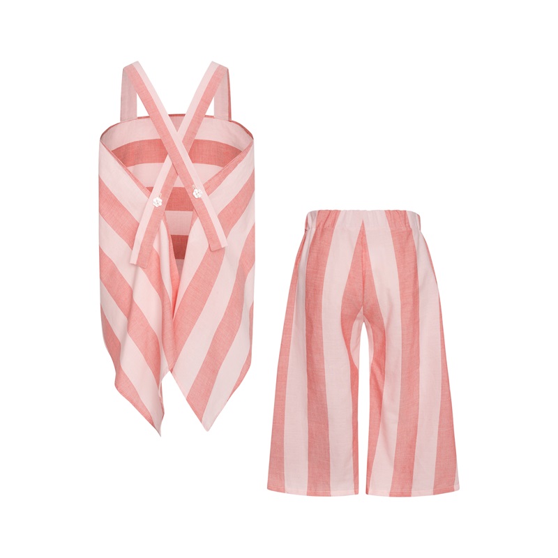 Set Strawberry Banana Striped Two in a castle T6170