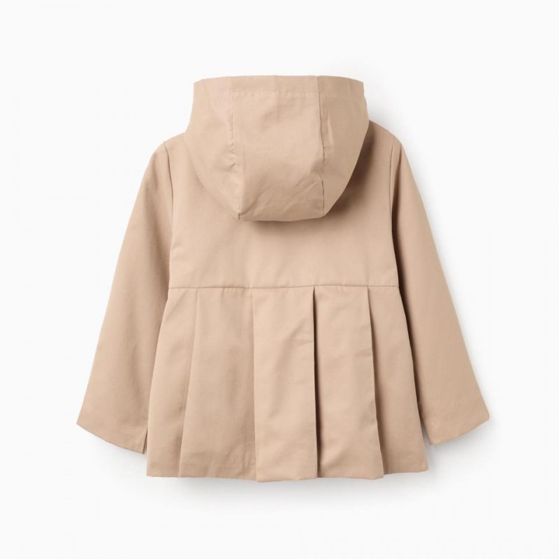 Παιδική Παρκά Καπαρτίνα Zippy 26003 Light Beige